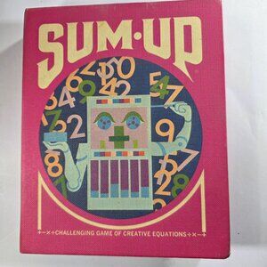 Sum-Up 1970 Vintage 3M Board Game new retro math family fun educational